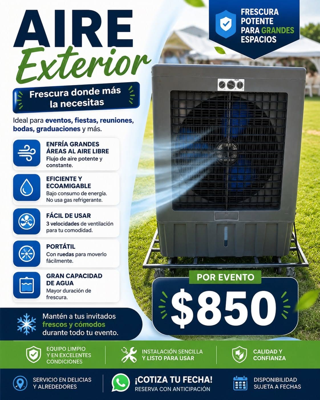 Aire Para Exterior