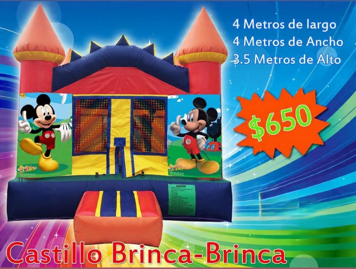Brincolín Castillo Grande