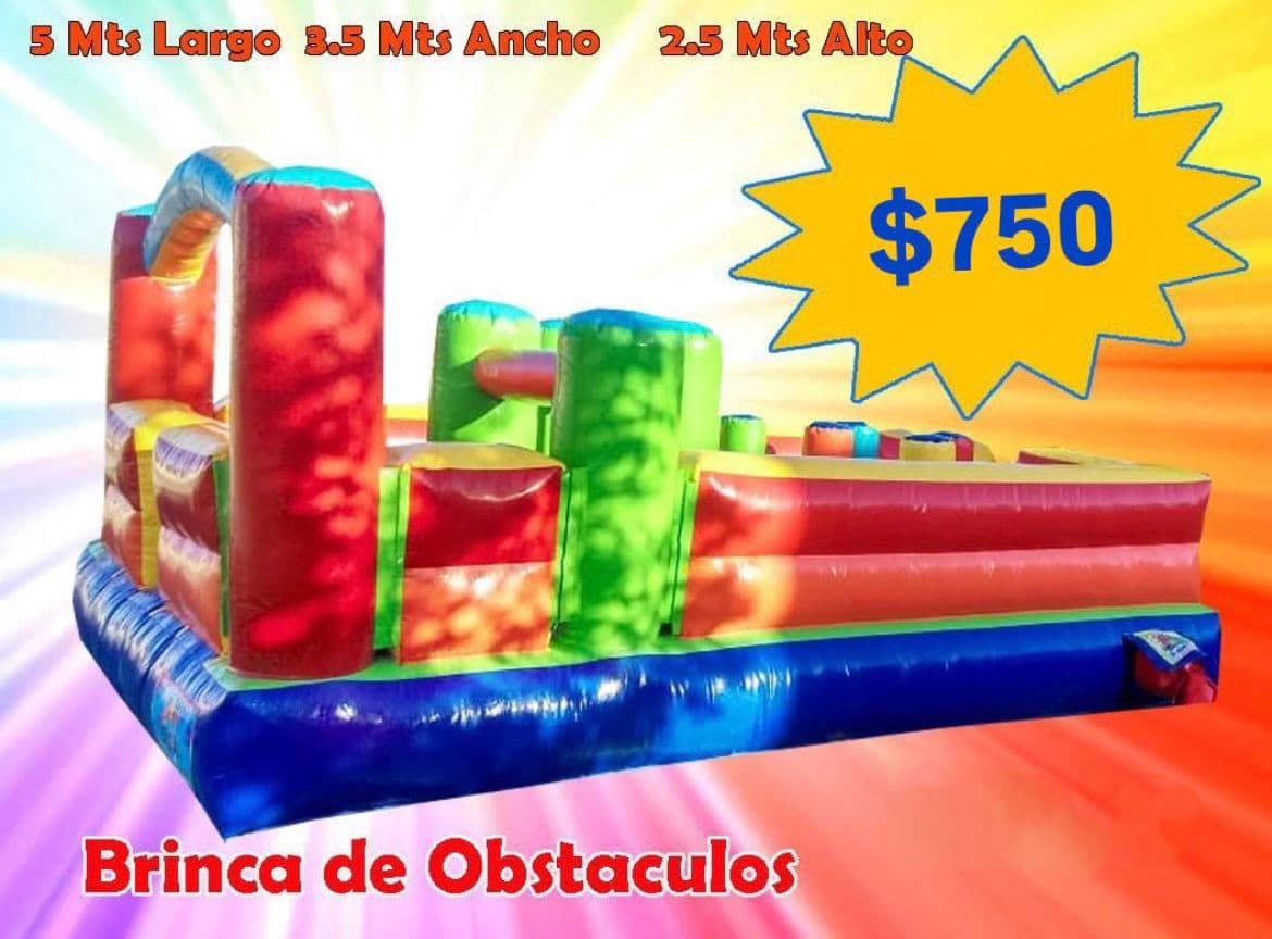 Brincolín Obstáculos