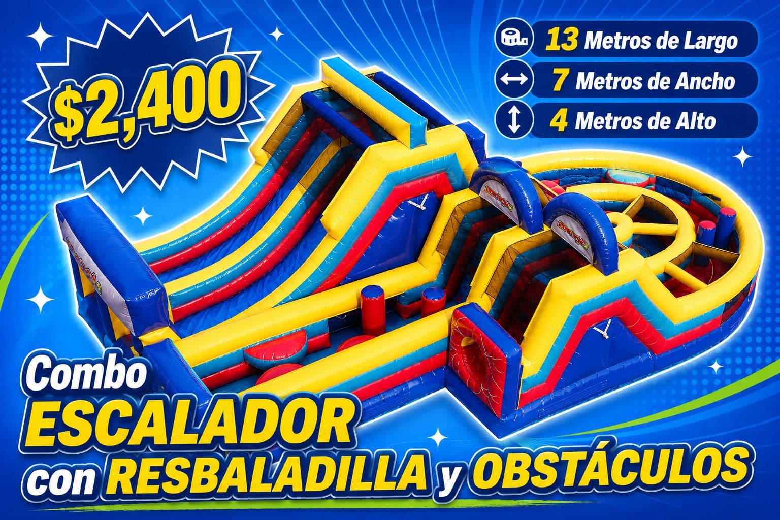 Brincolin Circuito De Obstcaculos